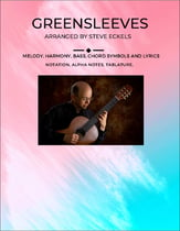 Greensleeves Guitar and Fretted sheet music cover